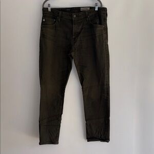 AG Men's Size 36 Olive Slim Jeans